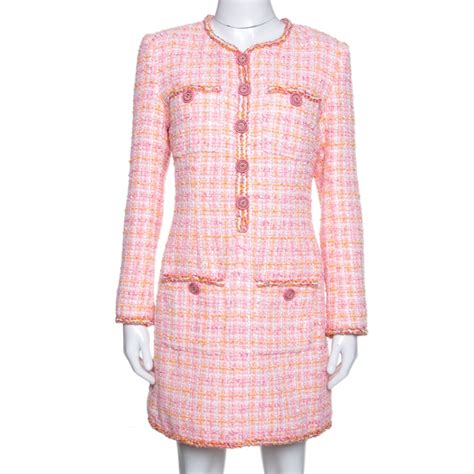 janice pink Chanel dress